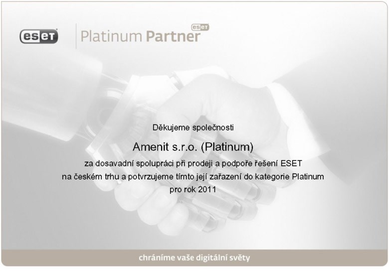 ESET Platinum Partner 2011